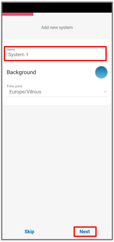 Pridėti naują sistemą